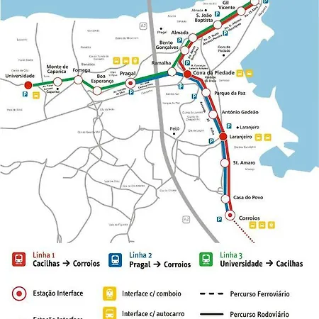 Apartamento De Ferias Al-Fundacao - Almada